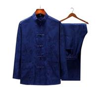 GYTTDERFL Ropa para Artes Marciales Uniforme de Artes Marciales, Traje Tang for Hombres y Mujeres, Ropa Tradicional Hanfu, Camisa de Kung Fu, Uniforme de Tai Chi de Manga Larga(Color:7,190)