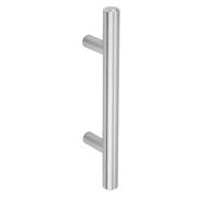 GYTTDERFL Tiradores Cajones Tirador de barra en T, manija cepillada de oro negro mate, manija de gabinete de acero inoxidable, perilla de puerta de cocina, tirador de cajón de muebles(96mm-8Pcs)