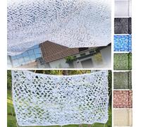 GYUEZX Malla de Camuflaje Sombra, Ligera Caza Militar Red de Camuflaje, Camouflaje Net Toldos para Acampar, Fotografía, Parasol Decoración Valla Fiesta, Camping