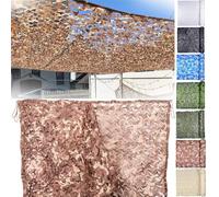 GYUEZX Malla de Camuflaje Sombra, Ligera Caza Militar Red de Camuflaje, Camouflaje Net Toldos para Acampar, Fotografía, Parasol Decoración Valla Fiesta, Camping