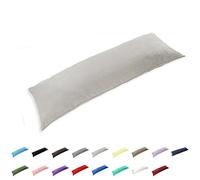 Gyulin - Funda para almohada de satén suave y sedosa 100 % algodón de 300 hilos, estilo sobre, tamaño cama king de 5 pies, funda para almohada corporal, funda para almohada protectora de almohada, sin