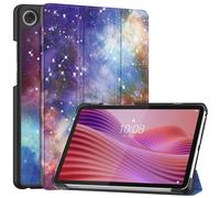Gyulin Funda para Lenovo Tab One Tablet/Tab K9 de 8.7 pulgadas 2025 (TB305XU/ TB305FU), carcasa trasera dura delgada con soporte triple y espacio exterior de encendido y apagado automático