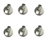 GYWHOOFT 6 pomos para placa de cocina, 6 mm, pomo para hornillo de gas, mandos universales de control de gas, para estufa de gas