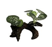 GYWHOOFT Plantas Artificiales De Acuario, Adornos Para Acuarios Planta De Terrario Para Reptiles Rama De Reptil Treptil Animal Planta De Reptil Artificial Planta De Acuario Plantas De Acuario Plantas