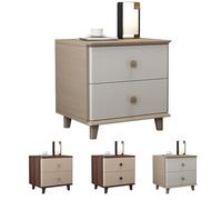 GYYDXXFC Mesita De Noche Moderna De Madera, 40 X 40,2 X 50,5 Cm, 50 X 40,2 X 50,5 Cm, Mesita De Noche Pequeña, Mesa Auxiliar Moderna, For Dormitorio, Sofá.(Style C,40X40.2X50.5CM)