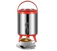 GYYFQH Dispensador de Bebidas aisladas, urna de Agua Caliente para Catering, dispensador de Bebidas Calientes de té de Acero Inoxidable con Grifo para café té Caliente, (B,8L)