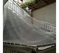 GYYN Red de Cuerda Red de Nailon Resistente Redes para Balcones Anticaida Malla Diámetro 10cm/5cm/3cm para Patios y Barandillas al Aire Libre (Color : 10cm Mesh, Size : 4x6m(13x20ft))
