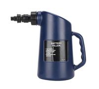 GYZOUKA Botella de Llenado de Batería de 2 Litros con Doble Acción Tugación de Válvula de Flujo Rápido para la Batería de Automóvil Llenado de ácido Apagado Automático sin Relleno sobre