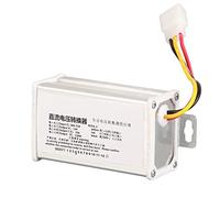 GYZOUKA Convertidor de Scooter Eléctrico Transformador Eficiente de 120 W para CC 36 V-72 V A 12 10 A, para Vehículo Eléctrico de Bicicleta Eléctrica, Blanco