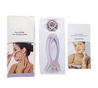 GYZOUKA Depiladora de Hilo de Algodón para Depilación Facial, Herramienta de Depilación Facial con 10 Líneas de Algodón para de Cara y Cuello (Embalaje tipo blíster)