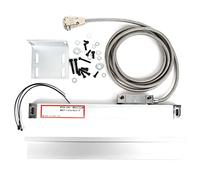 GYZOUKA Lectura Fundida a Presión de Aleación de Aluminio de Precisión DRO de Escala Lineal 2AE 3AE para Posicionamiento de Fresadora (250 mm)