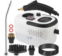 GYZOUKA Limpiador a Portátil Presurizado, de Alta Temperatura de 3bar y 1500W, 6 Engranajes Ajustables para Estufa de Azulejos, Electrodomésticos, Alfombras y Colchones (Enchufe Europeo)