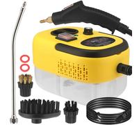 GYZOUKA Limpiador a Portátil Presurizado, de Alta Temperatura de 3bar y 1500W, 6 Engranajes Ajustables para Estufa de Azulejos, Electrodomésticos, Alfombras y Colchones (Enchufe Europeo)