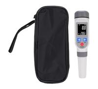 GYZOUKA Medidor de PH, Pantalla LCD en Color Negativo, Pluma de Prueba de PH Portátil de Precisión 0,05, para Investigación de Alimentos, Acuicultura, Monitoreo Ambiental