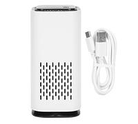 GYZOUKA Mini Purificador de Aire, Nivel de Sueño Silenciado, Entrada de Aire de 360 grados, Purificación de Iones Negativos, con Filtro de Carbón Activado para el Hogar y el Coche