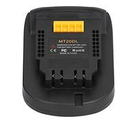 GYZOUKA Muelle Conector del Convertidor de la Batería con Fibra de Vidrio de Nylon 66 de Latón para la Herramienta de Batería de Litio de 18V 20 V