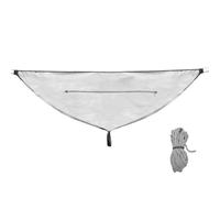 GYZOUKA Red para Hamaca Al Aire, Ligera y Transpirable, para Todas Las Estaciones, Malla Portátil para Viajes Al Aire, Material de Nailon 20D