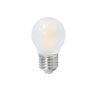 Garza - Bombillas Led de Filamento Opal Decorativa Esférica, Luz cálida 2700K, Casquillo E27, 4W 470 lúmenes
