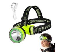 GZBMEZS Linterna frontal LED - Linterna LED subacuática impermeable brillante, linterna LED subacuática, 2 modos de luz, luz de buceo, luces de cabeza recargables para frente, buceo, natación