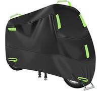 GZCSsm Funda Moto Impermeable para Suzuki Bandit 650S ABS 2015, Funda para Moto Exterior Cubre Moto Resistente al Sol con Tiras Reflectantes