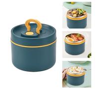 GZCZCC Termo Comida Caliente Fiambrera Termica 2 Compartimentos Acero Inoxidable Sin BPA Termo Comida Portatil Recipiente Térmico para Comida Contenedor Térmico para Trabajo y Escuela + 1x Cuchara