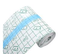 GZDAOXIA 1 Rollo Transparente rollo de película impermeable,Heridas Impermeable Cinta,vendaje para tatuajes,Vendaje transparente impermeable,para deportes natación ducha(10cm*5m)