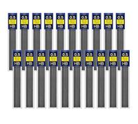 GZDAOXIA 240 Piezas Minas de lápiz HB de 0,5 mm,minas 0.5,Minas de lápiz,Recambios Lápices Mecánicos,No Es Fácil de Romper,para Oficina, Escuela, Escritura,Dibujo,Bosquejo(0.5)