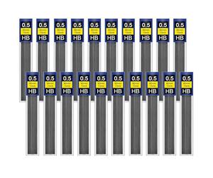 GZDAOXIA 240 Piezas Minas de lápiz HB de 0,5 mm,minas 0.5,Minas de lápiz,Recambios Lápices Mecánicos,No Es Fácil de Romper,para Oficina, Escuela, Escritura,Dibujo,Bosquejo(0.5)