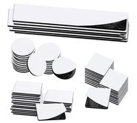GZDAOXIA 68 Piezas Adhesivo Doble Cara,adhesivo doble cara extrafuerte,Pads Adhesivo Cinta Adhesiva Doble Cara Espuma,para Hogar,Oficina y Bricolaje(Rectángulo+Cuadrado+Redondo)