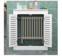 GZDXBF Radiator Cover with Shelf, Modern Heater Covers For Radiators, Protective Heating Cabinet, For Home, Office, Hallway, Living Room, Easy To Clean, Easy To Assemble(50x70x25cm/20x28x10in)
