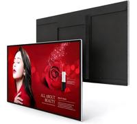 GZGHRZQS 21.5/32/43'' Monitor LCD Comercial, Pantalla Táctil Inteligente Ultrafina Alta Definición, Máquina Todo En Uno, Pantalla LCD Publicitaria, Menús, Publicación Remota, para Tiendas, Escuelas