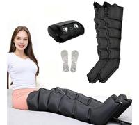 GZGHRZQS Botas Presoterapia para Casa Piernas y Abdomen con 6 Cavidades, Maquina Presoterapia para Casa, Masajeador De Piernas Y Pies Mejorar Circulación Sanguínea Y Aliviar El Dolor