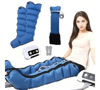 GZGHRZQS Botas Presoterapia para Casa Piernas y Abdomen con 6 Cavidades, Maquina Presoterapia para Casa, Masajeador De Piernas Y Pies Mejorar Circulación Sanguínea Y Aliviar El Dolor