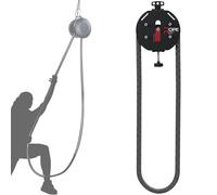 GZGHRZQS Entrenador de Cuerda Infinita con Sistema de Polea y Resistencia Ajustable - Máquina de Cable Portátil para Brazos, Espalda y Agarre, Cuerda de Nylon Premium - Equipo de Gimnasio en Casa