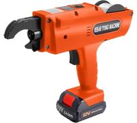 GZGHRZQS Máquina automática de flejado de Mano Rebar Tying máquina de encuadernación, Herramienta de Flejado Completamente, Accesorios Profesionales de una, 2 Rollos de Cinta de Amarre