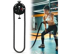 GZGHRZQS Máquina de Cable Portátil con Cuerda Infinita | Sistema de Polea con Resistencia Ajustable | para Entrenamiento de Extremidades Superiores, Resistencia Muscular, Ejercicio Aeróbico