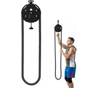 GZGHRZQS MáQuina De Entrenamiento De Cuerda Sin Fin, Entrenador de Poleas para Resistencia Muscular, Cuerda de Nailon de Bucle Cerrado de 4m, Resistencia Ajustable, para Entrenamiento de Fuerza