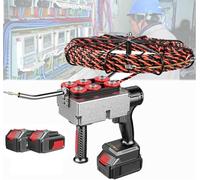 GZGHRZQS Máquina de tracción de Cables eléctrica, Tirador De Cables, Máquina para Tirar Cables de Comunicación de Tuberías de 15/30 m, para Decoración De Tuberías Y Cables De Comunicación