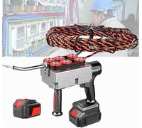 GZGHRZQS Máquina de tracción de Cables eléctrica, Tirador De Cables, Máquina para Tirar Cables de Comunicación de Tuberías de 15/30 m, para Decoración De Tuberías Y Cables De Comunicación