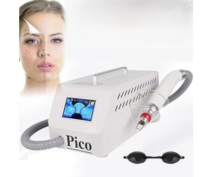 GZGHRZQS Máquina Profesional para La Eliminación De Tatuajes con 5 Sondas | Dispositivo para Aclarar La Piel | Tecnología Láser De Picosegundos para La Eliminación De Manchas Oscuras