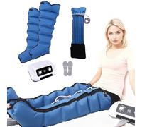 GZGHRZQS Presoterapia para Casa Abdomen Y Piernas con 6 Cavidades, Botas De Presoterapia para Piernas Completas, Maquina Presoterapia para Casa, Favorece & Mejor Circulación, Drenaje Linfático