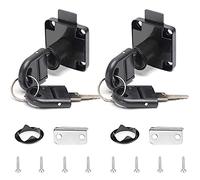 GZGXKJ 2 Piezas Cerradura de Cajones de Oficina, Acero Inoxidable Cam Cerradura de Seguridad, Mesa Ordenador Escritorio Cajón con Llaves, Para Buzón Taquillas Gabinete Armario y Escritorio Cajón