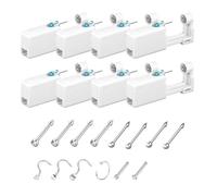 GZGXKJ 8pcs Pistola Piercing Pistolas para Nariz Piercings Nariz con 6 Semental para la nariz, 8 Algodón con Alcohol, para Hombres y Mujeres