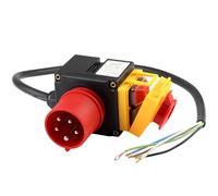 GZGXKJ Interruptor de Máquina Interruptor Trifásico 400V Electromagnético Impermeable de Seguridad Protección del Motor para Sierras de Mesa Taladros Eléctricos