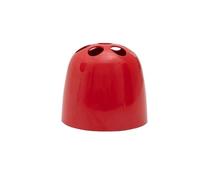 GZHENOZ Paragüero nórdico de plástico ABS, Redondo, Estilo Vintage, para Sala de Estar (Rojo).