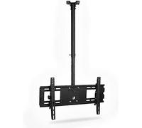 GZHENOZ Soporte de Techo para TV multifunción, Altura Ajustable, Plano, con Pendiente, para Pared, Compatible con televisores de 42 a 70 Pulgadas, Pantalla de Plasma, 3 m