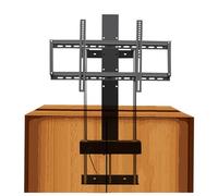 GZHENOZ Soporte de TV motorizado - Soporte de Suelo para TV LCD, Soporte telescópico de elevación automática, con Control Remoto, para TV de 37 a 75 Pulgadas, soporta 50 kg, se p