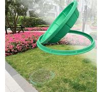 GZHENOZ Tapa de Pozo empotrada de 500 mm, Tapa de Tanque séptico de Resina SMC para Parques, aceras y estacionamientos, Tapa de Acceso a desagües pluviales con Ganchos de Tiro, s