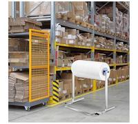 GZHERVICES Dispensador de Rollos de plástico de Burbujas, Soporte de sobremesa/Vertical para Rollos de plástico de Burbujas, Soporte Manual para Envoltura de Espuma de Burbujas, para Embalaje(100cm)