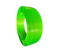 GZHERVICES Fleje De Poliéster, Rollos De Flejado De Alta Resistencia Para Embalaje, Rollos De Fleje PET Multicolor, Aptos Para Envíos, Embalaje Y Tejido Manual -(Verde)